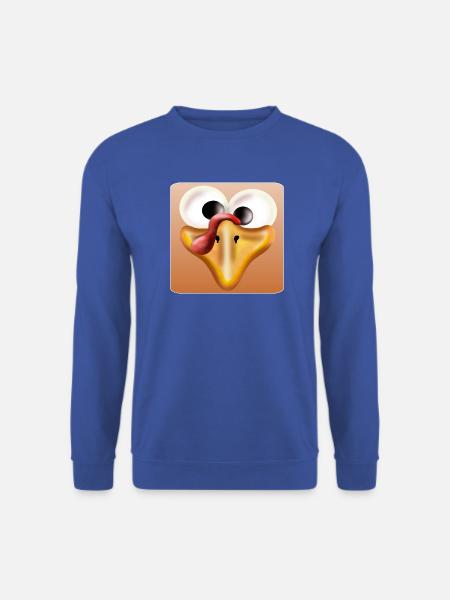 Truthahn Thanksgiving - Unisex Pullover - Royalblau