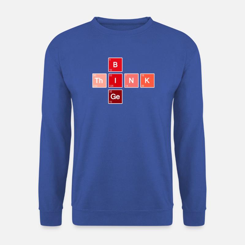 Think Big (Rot) - Unisex Pullover - Royalblau