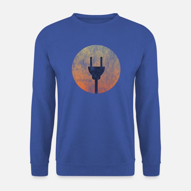 Solar Stecker - T-Shirt Design - Unisex Pullover - Royalblau