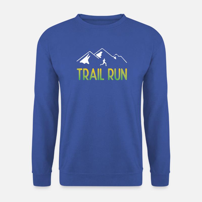 Trail Run - Unisex Sweatshirt - royal blue