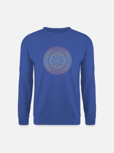 Mandala - Unisex Pullover - Royalblau