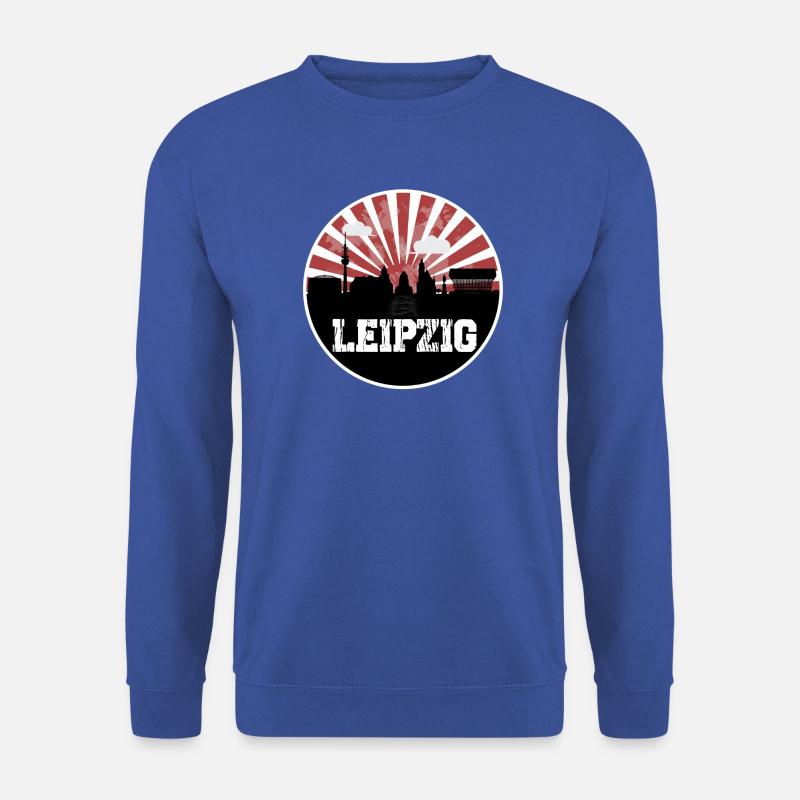 Leipzig Heimspiel Skyline - Unisex Pullover - Royalblau