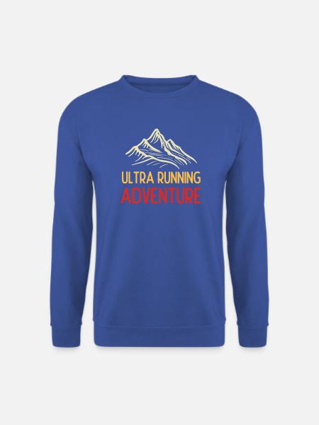 Ultra Running Advrenture - Unisex Pullover - Royalblau