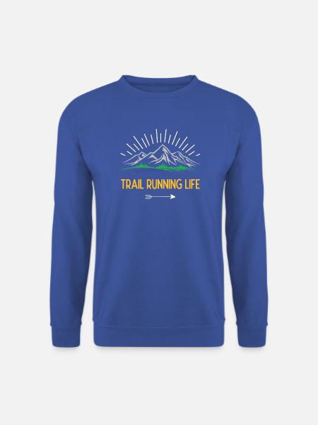 Trailrunning-Leben - Unisex Pullover - Royalblau