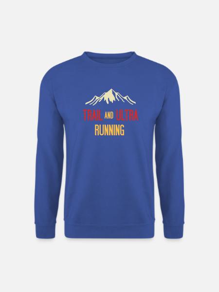 Trail- und Ultraläufe - Unisex Pullover - Royalblau