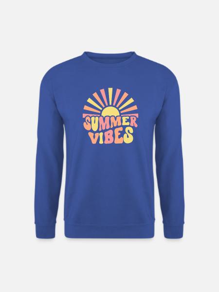 Summer Vibes - Unisex Pullover - Royalblau
