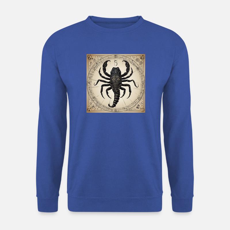 Zodiac Scorpion - Unisex Pullover - Royalblau