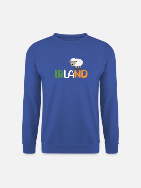 Schaf Irland - Unisex Pullover - Royalblau