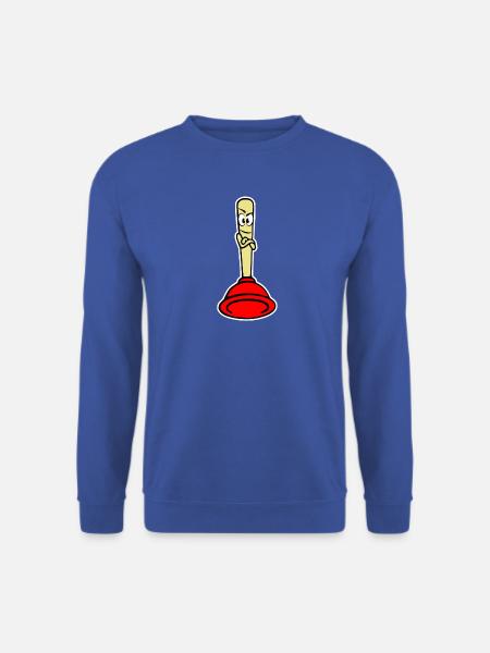 Pömpel - Unisex Pullover - Royalblau