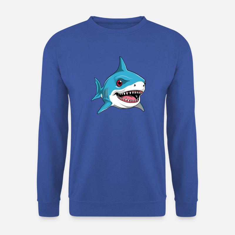 Niedlicher kleiner Hai - Unisex Pullover - Royalblau