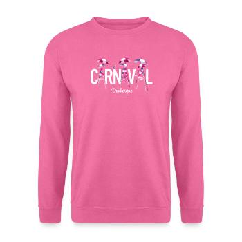 visuel carna 2024 - Sweat-shirt Unisexe - rose - Devant
