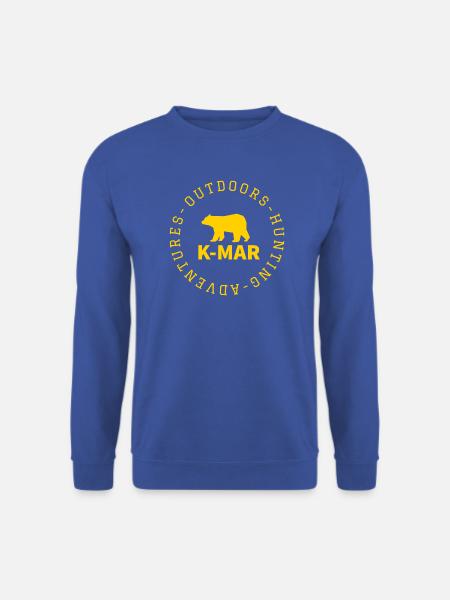 K-Mar Outdoors Adventures Yellow - Unisex Pullover - Royalblau