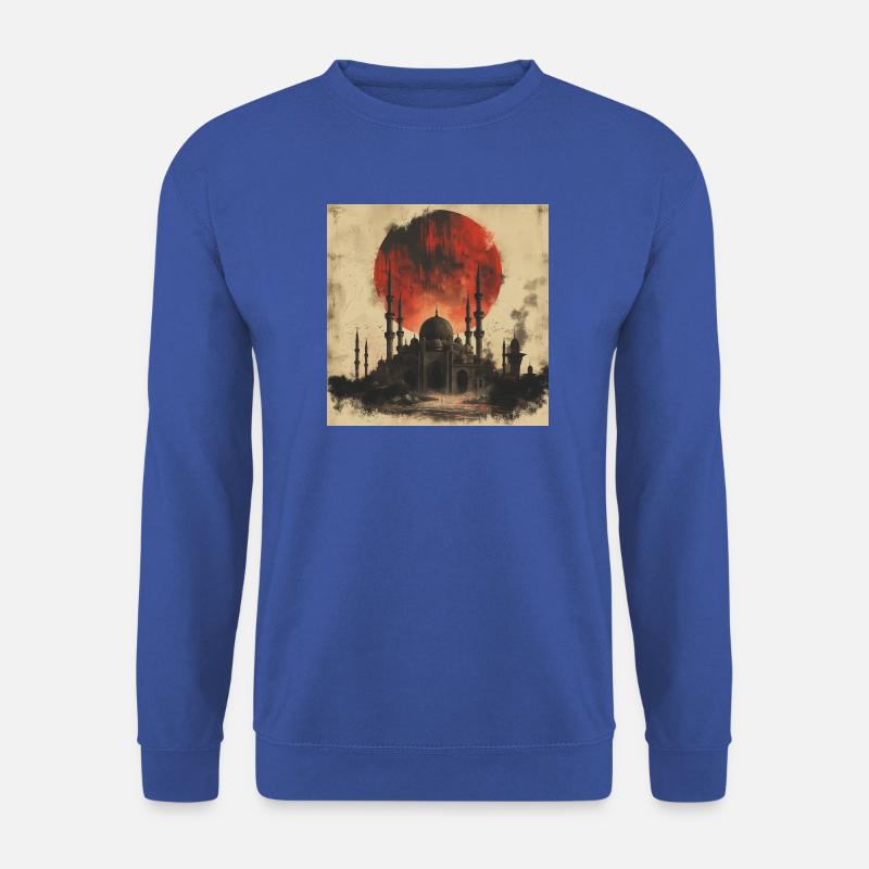 Sunrise Masjid - Unisex Pullover - Royalblau