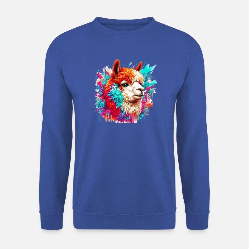 Alpaka - Unisex Pullover - Royalblau