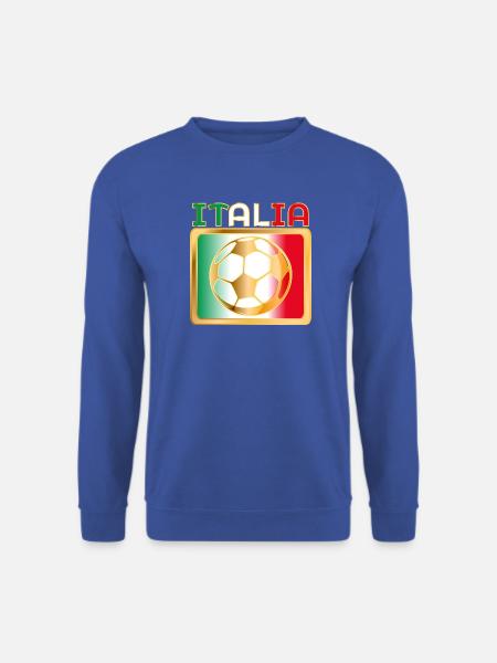 ITALIEN FUSSBALL - Unisex Pullover - Royalblau