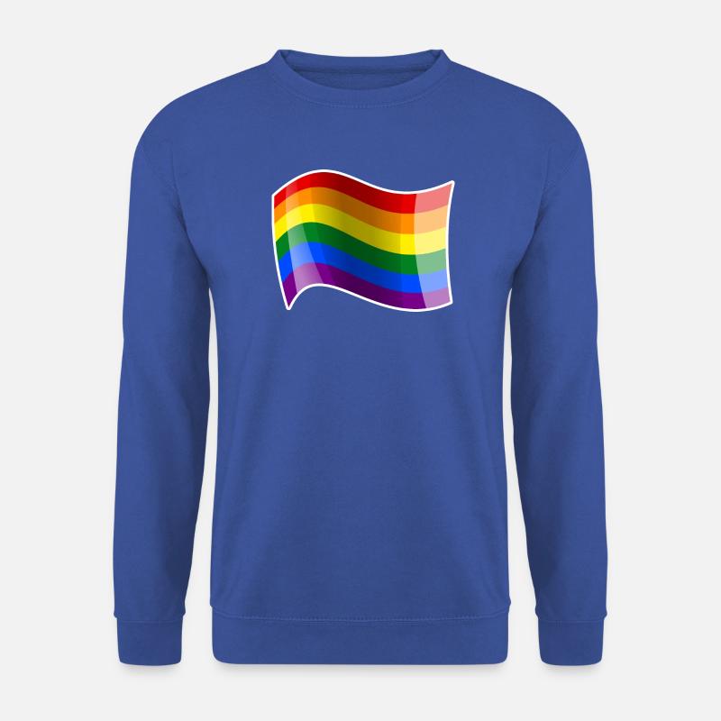 Regenbogenwelle Energieschimmer - Unisex Pullover - Royalblau