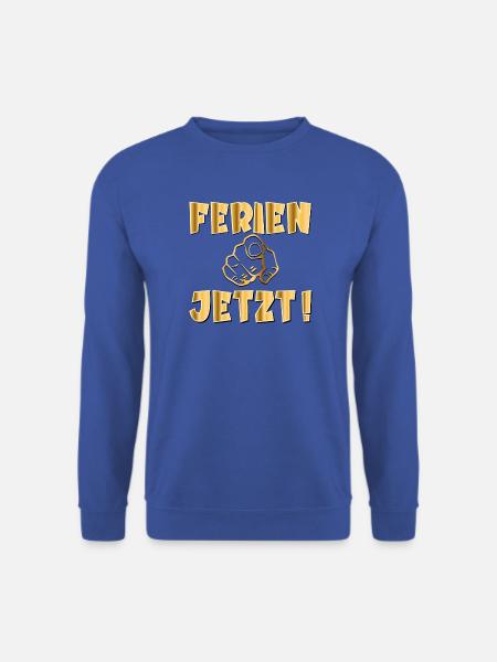 SOMMERFERIEN - WINTERFERIEN - FERIEN - Unisex Pullover - Royalblau