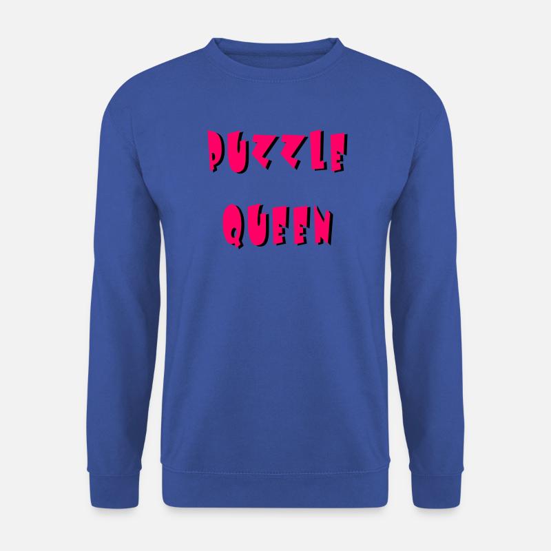 Puzzle Queen 2 - Unisex Pullover - Royalblau
