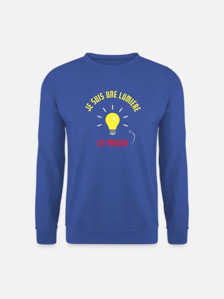 Ich bin ein Licht - Unisex Pullover - Royalblau