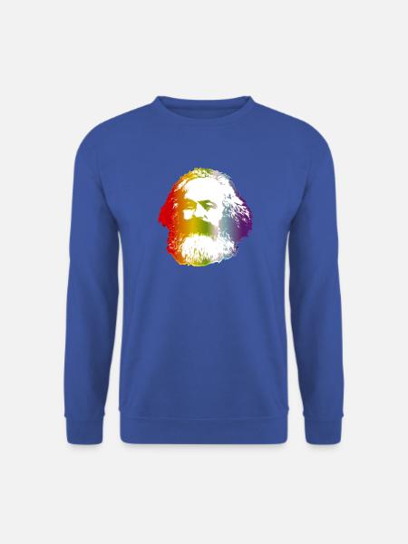 Regenbogen-Marx - Unisex Pullover - Royalblau
