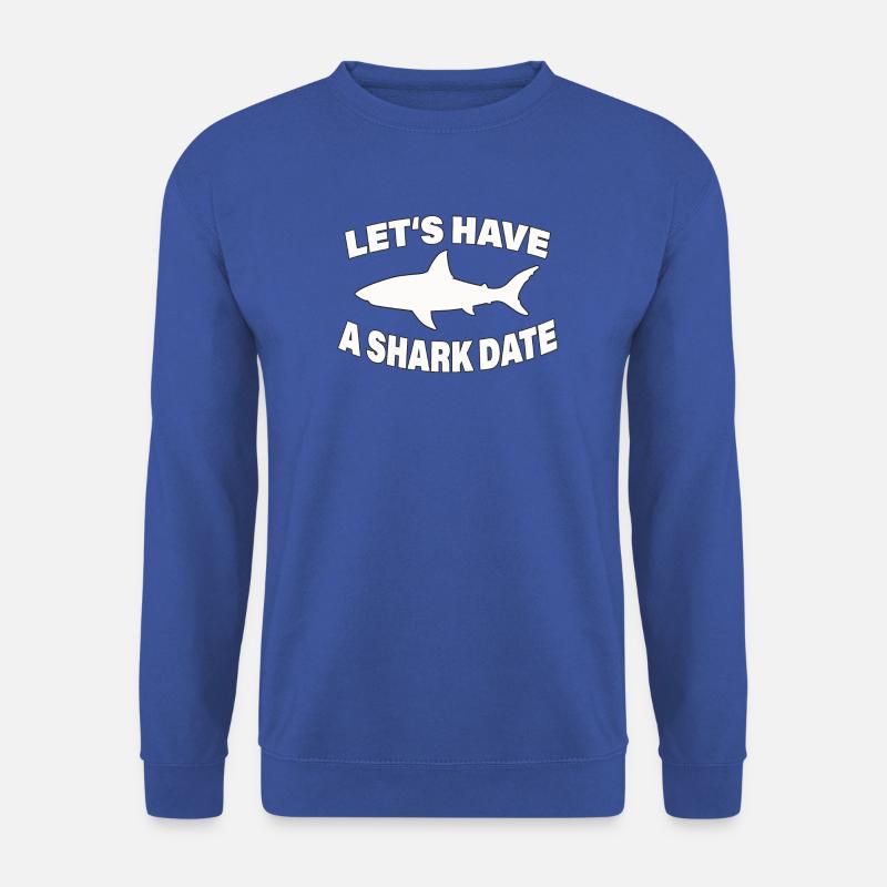 SHARK DATE - Unisex Pullover - Royalblau