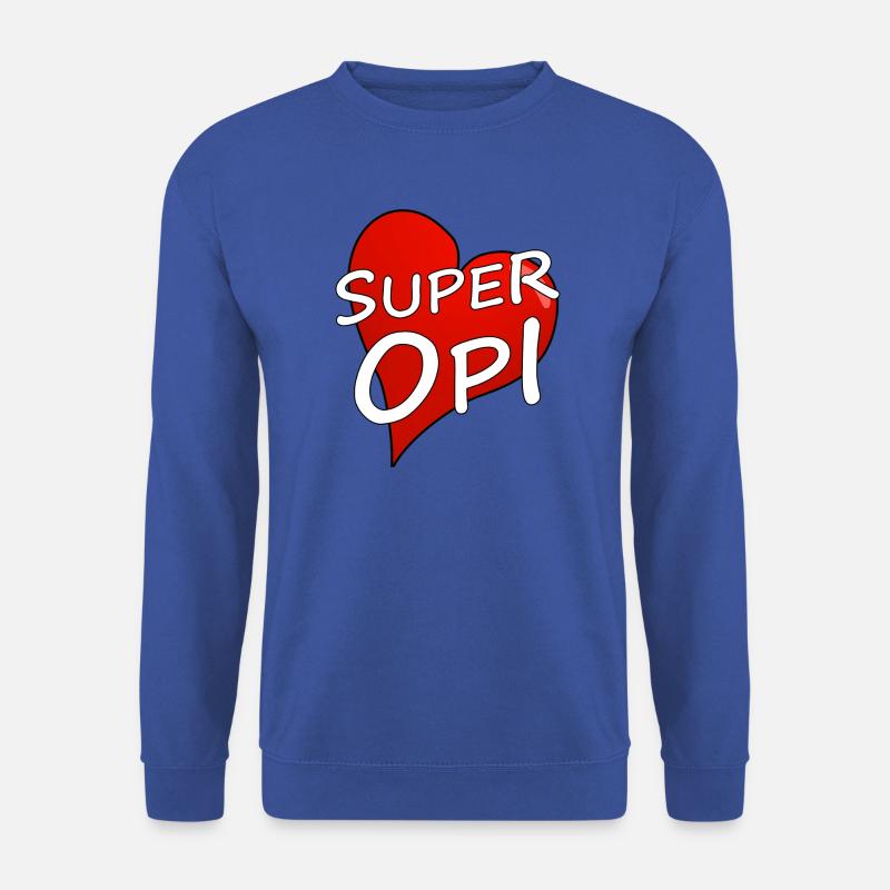 SUPER OPI - Unisex Pullover - Royalblau