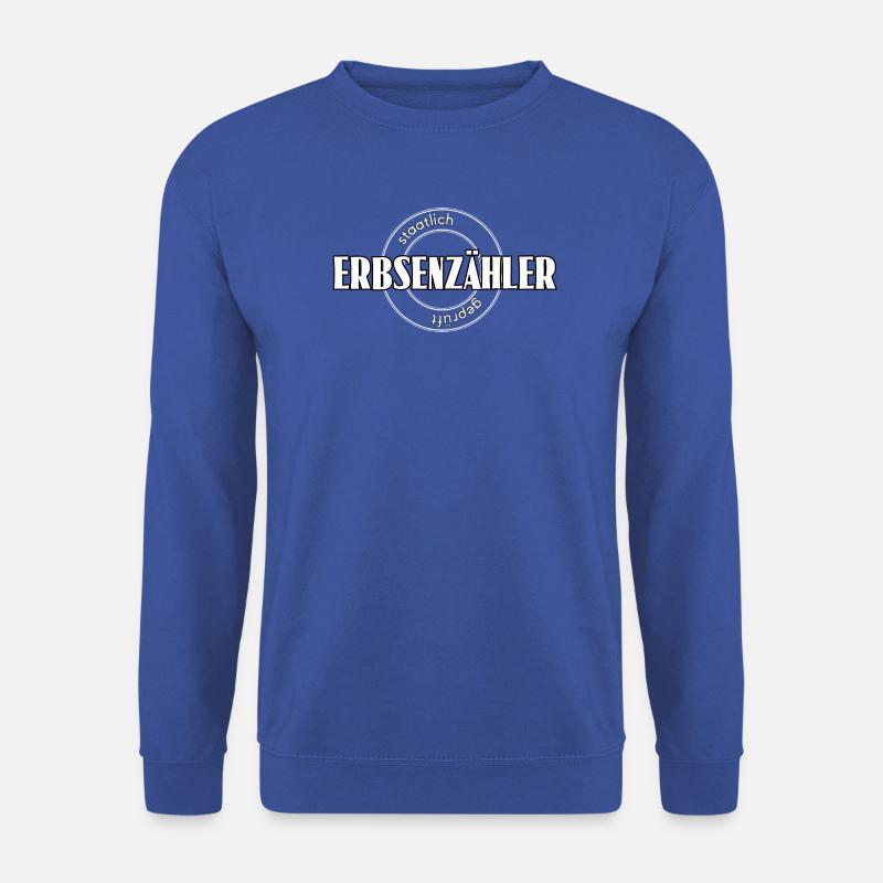Erbsenzähler - Unisex Pullover - Royalblau