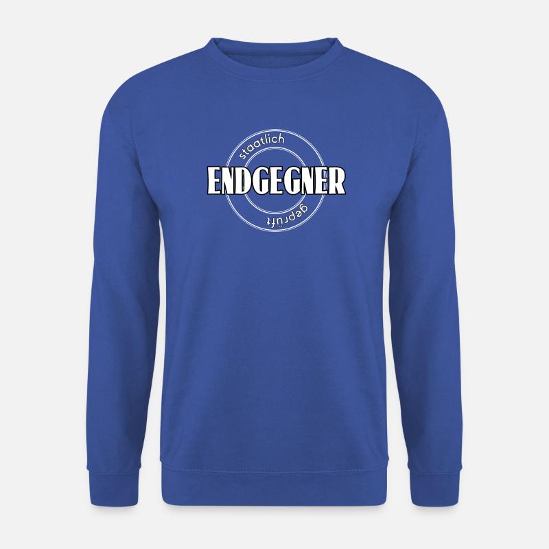 Endgegner - Unisex Pullover - Royalblau