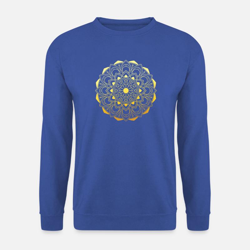 Mandala - Unisex Pullover - Royalblau