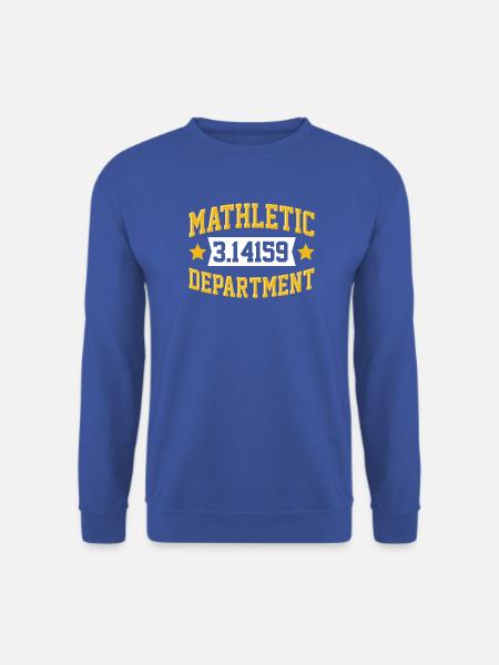 Mathletic Abteilung - Unisex Pullover - Royalblau