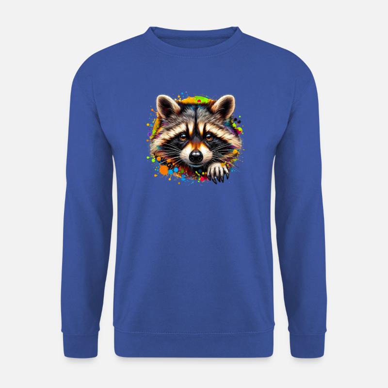 Waschbär - Unisex Pullover - Royalblau