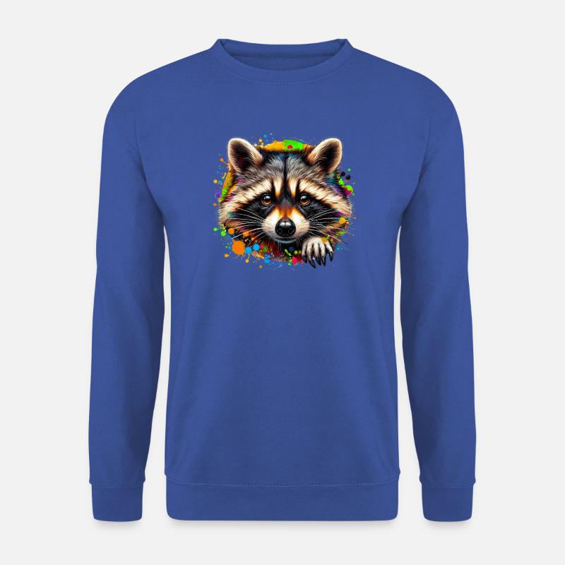 Waschbär - Unisex Pullover - Royalblau