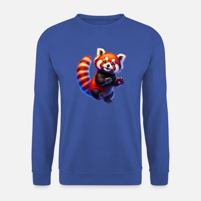 Kleiner Panda - Unisex Pullover - Royalblau