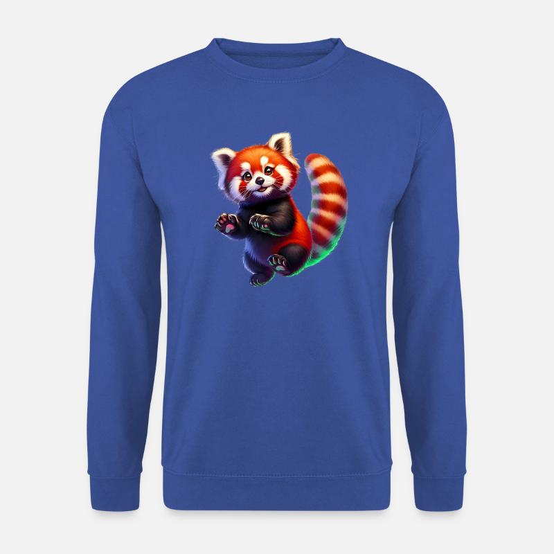 Kleiner Panda - Unisex Pullover - Royalblau