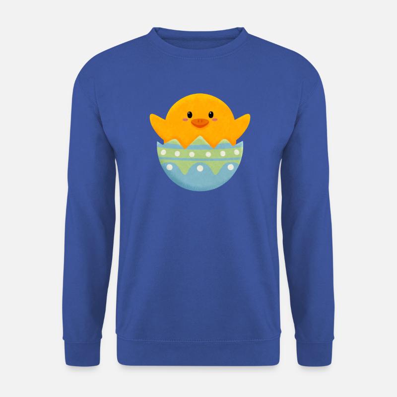 Küken in Osterei - Unisex Pullover - Royalblau