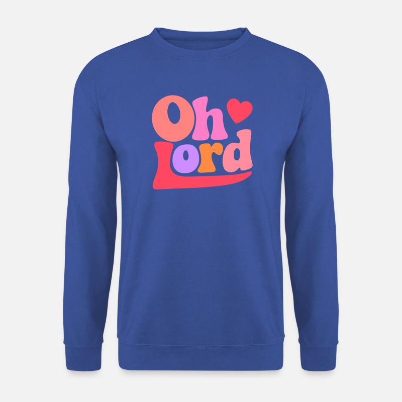 Seigneur - Sweat-shirt Unisexe - bleu royal