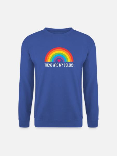 LGBTQ Pride Month - Das sind meine Farben - Unisex Pullover - Royalblau