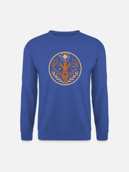Mittsommer Litha Göttin - Unisex Pullover - Royalblau