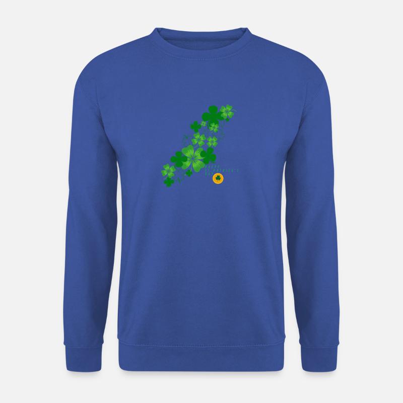St. Patrick´s Day - Unisex Pullover - Royalblau