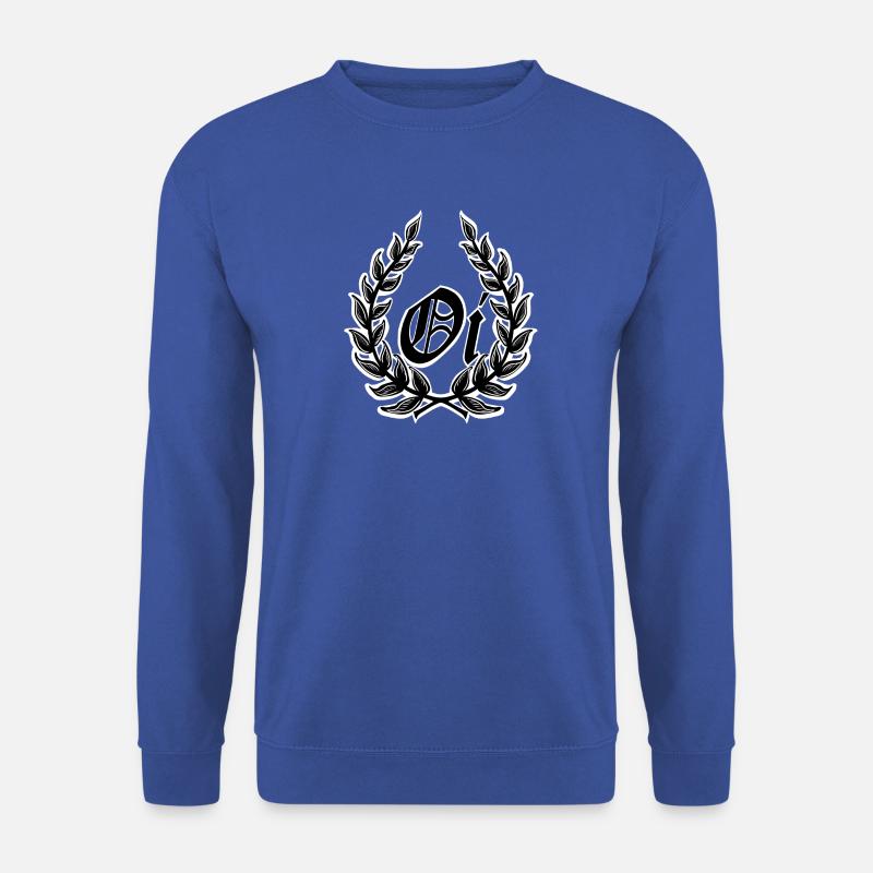 Oi Skinhead  - Unisex Pullover - Royalblau