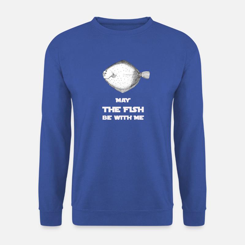 MayThe Fish Be With Me - Unisex Sweatshirt - royal blue