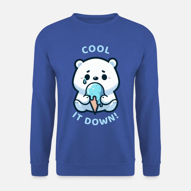 COOL IT DOWN - Unisex Sweatshirt - royal blue