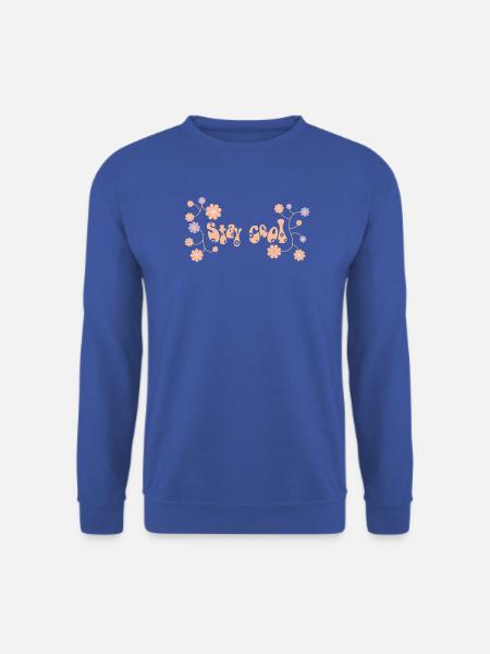Cool bleiben von helfspawn - Unisex Pullover - Royalblau