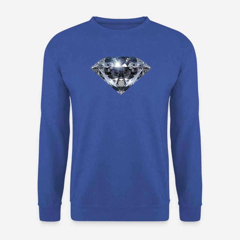 Diamant - Unisex Pullover - Royalblau