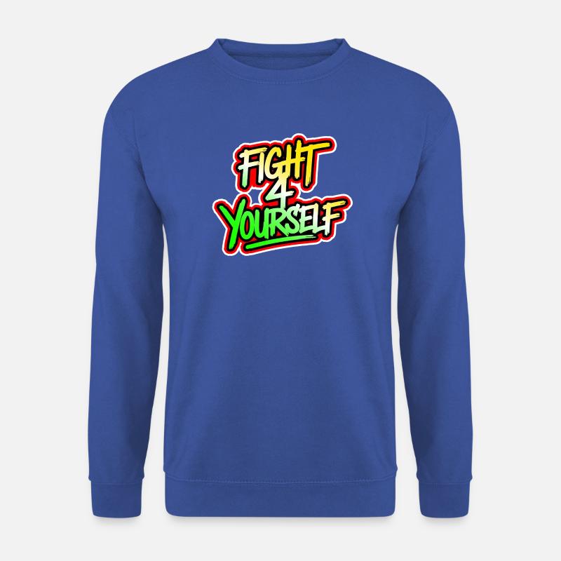 Combattez-vous à 4 vous-même - Sweat-shirt Unisexe - bleu royal