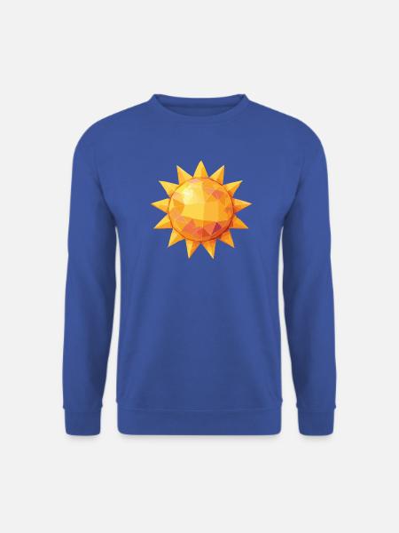 sonne - Unisex Pullover - Royalblau