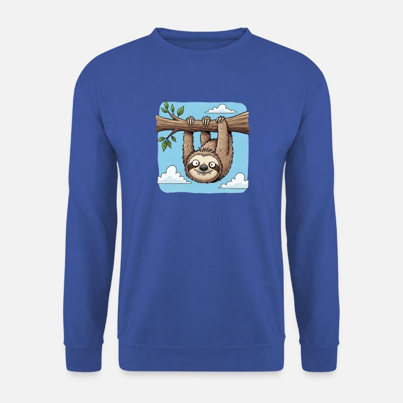 Faultier - Unisex Pullover - Royalblau