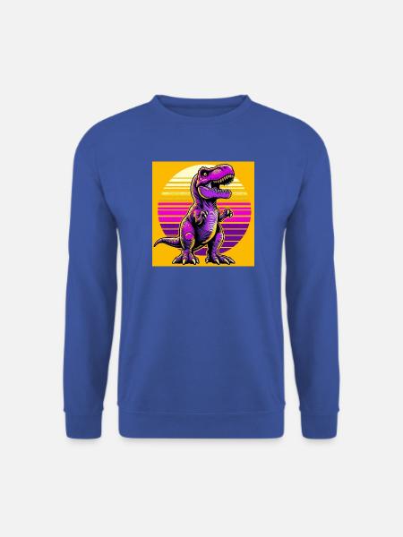 Dinosaurier - Unisex Pullover - Royalblau
