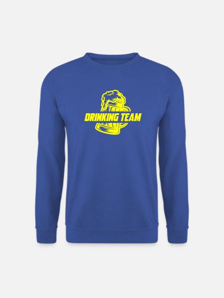 Drinking Team Bier - Unisex Pullover - Royalblau