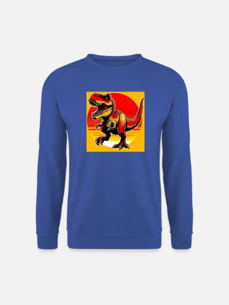 Dinosaurier - Unisex Pullover - Royalblau
